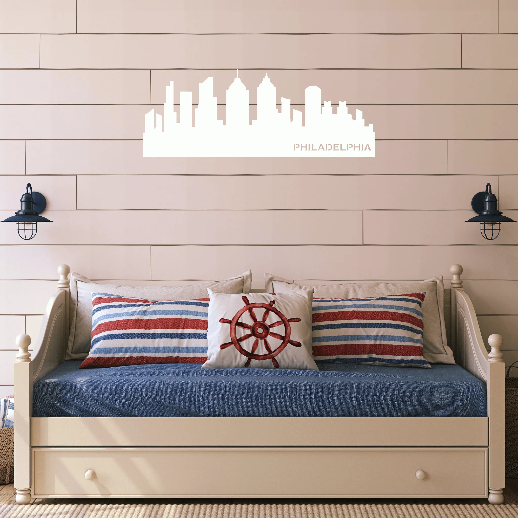 Philadelphia Skyline - Metal Wall Art