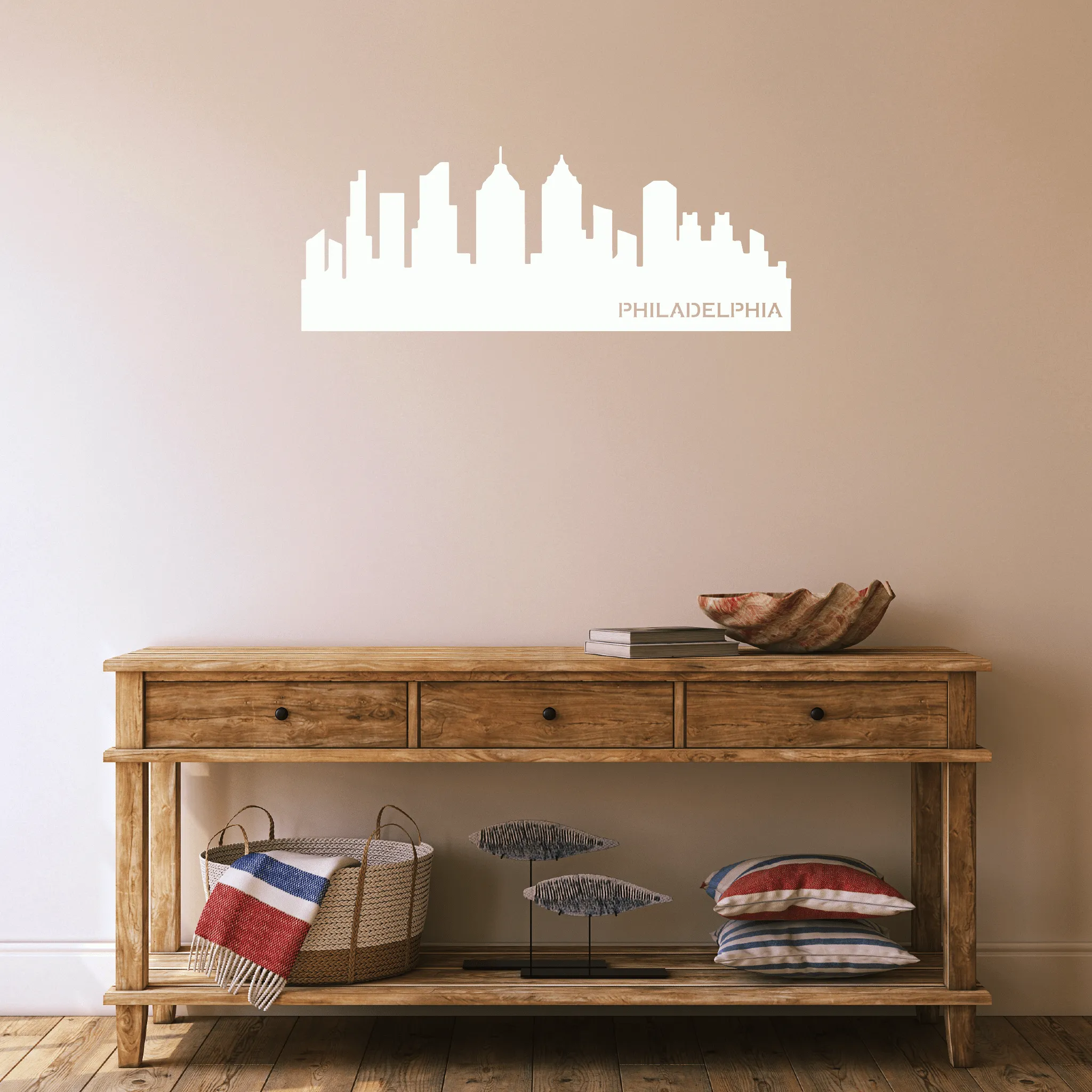 Philadelphia Skyline - Metal Wall Art