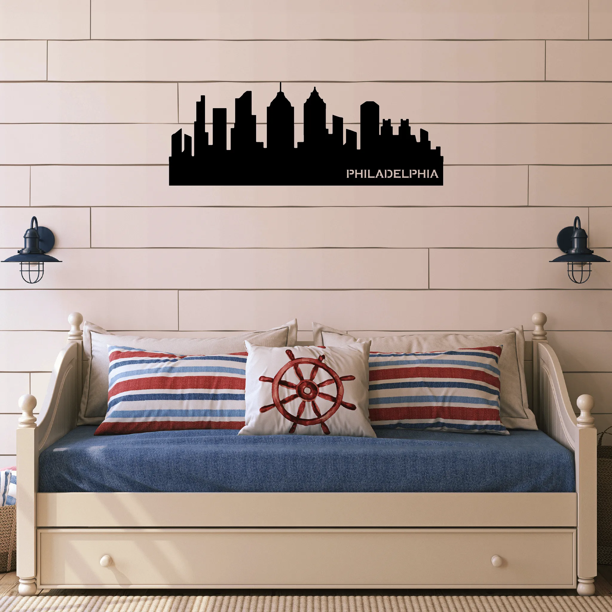 Philadelphia Skyline - Metal Wall Art