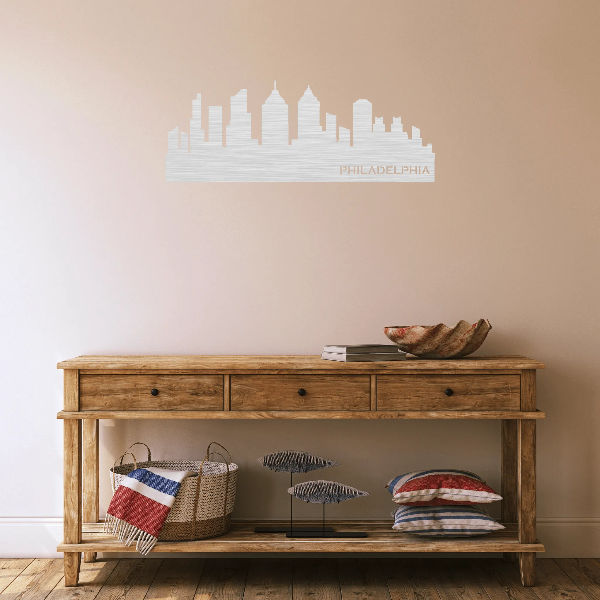 Philadelphia Skyline - Metal Wall Art