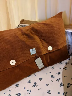 Pillow - Rib velvet caramel