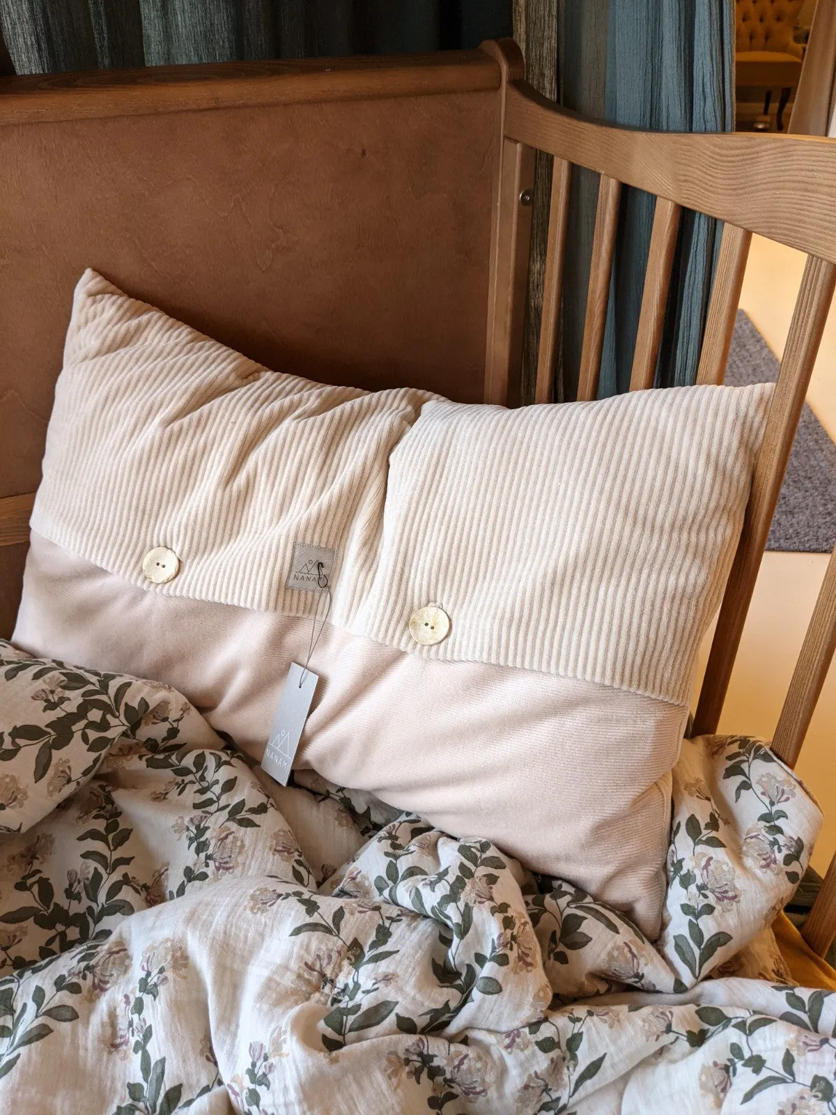 Pillow - Rib velvet caramel