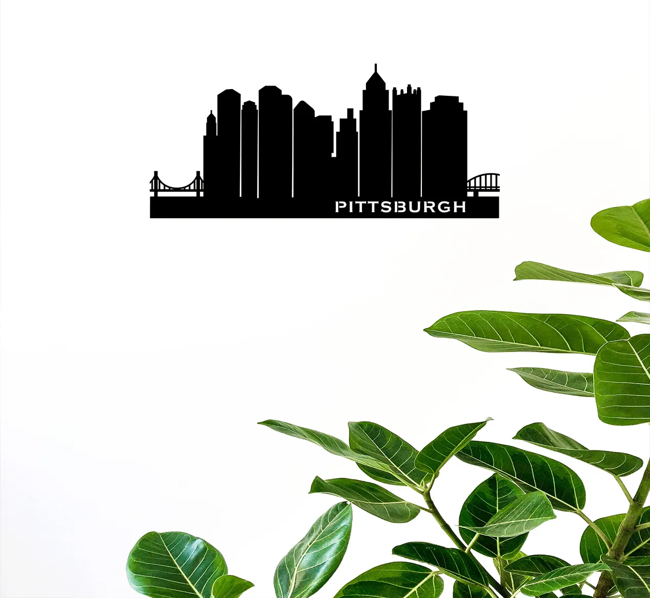 Pittsburgh Skyline - Metal Wall Art