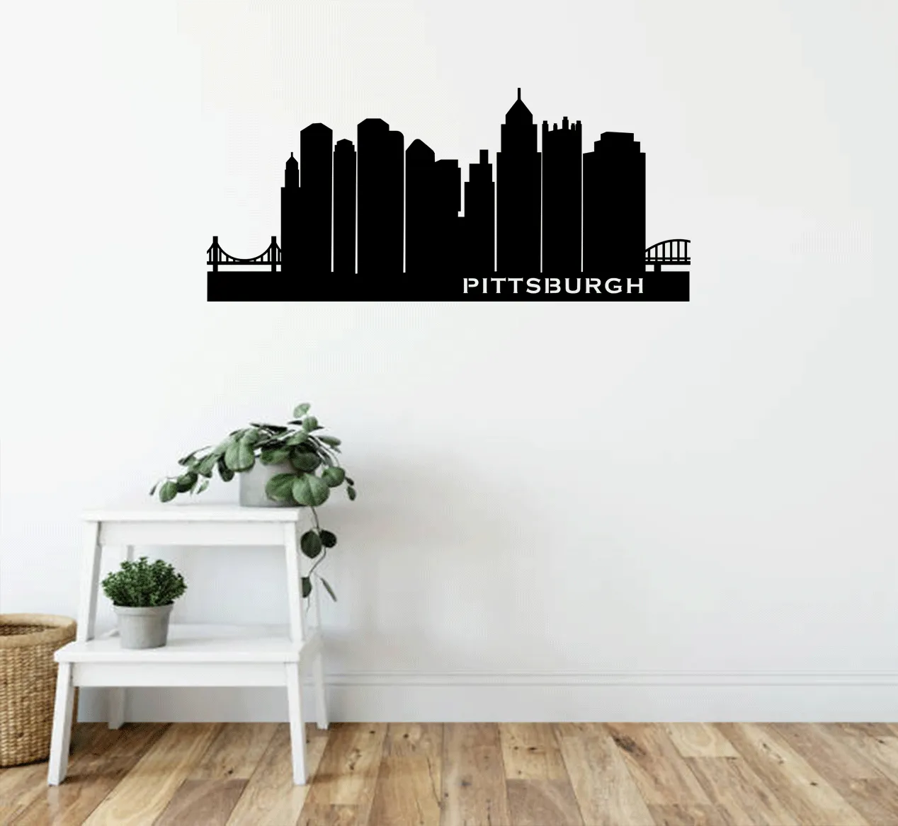 Pittsburgh Skyline - Metal Wall Art