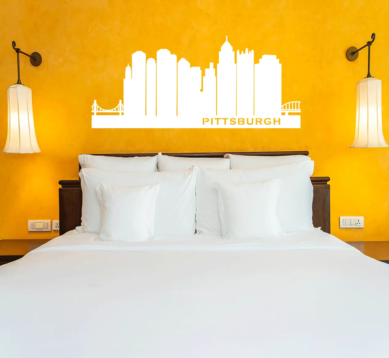 Pittsburgh Skyline - Metal Wall Art