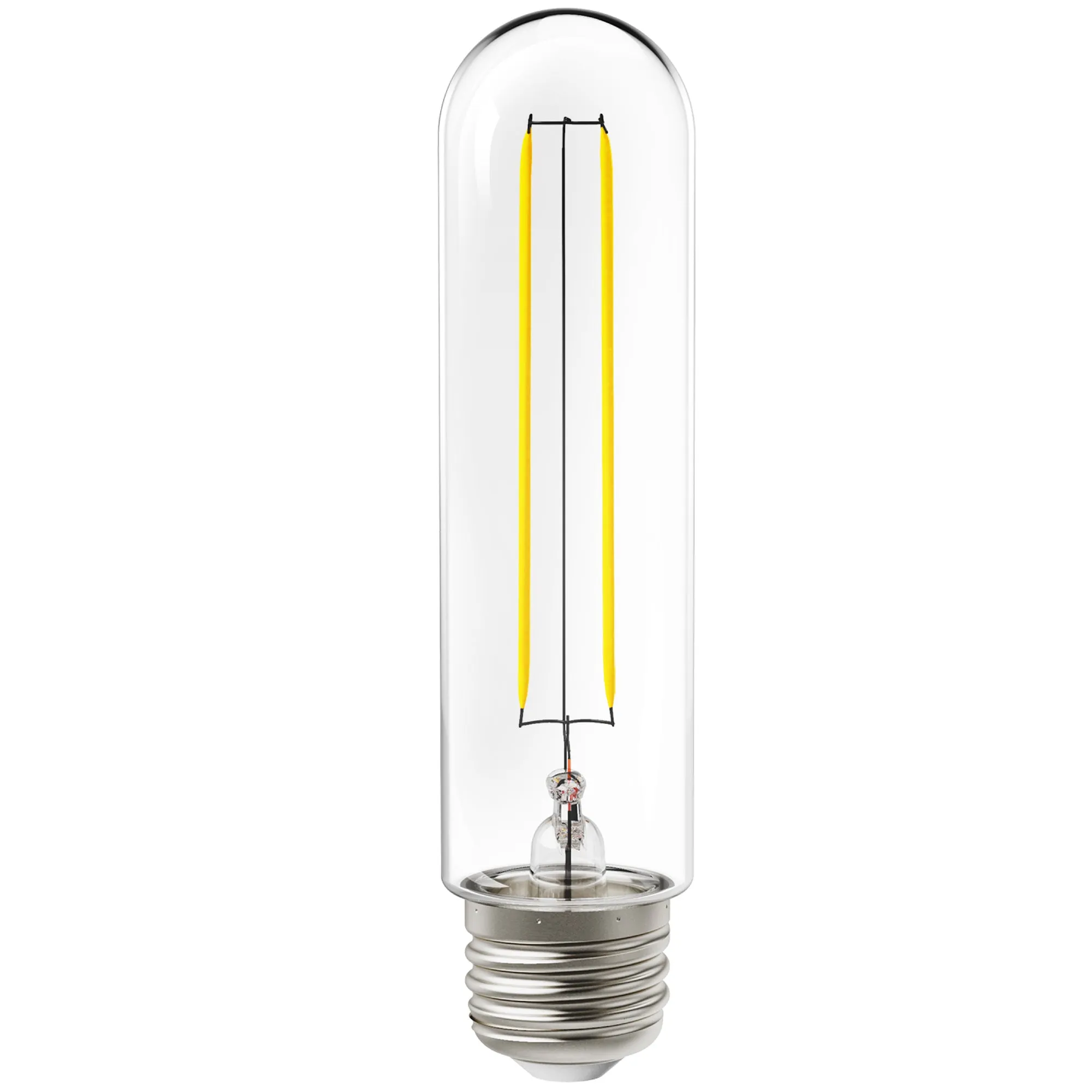 T10 LED Tubular Bulb, Dusk to Dawn, Filament, 450 Lumens