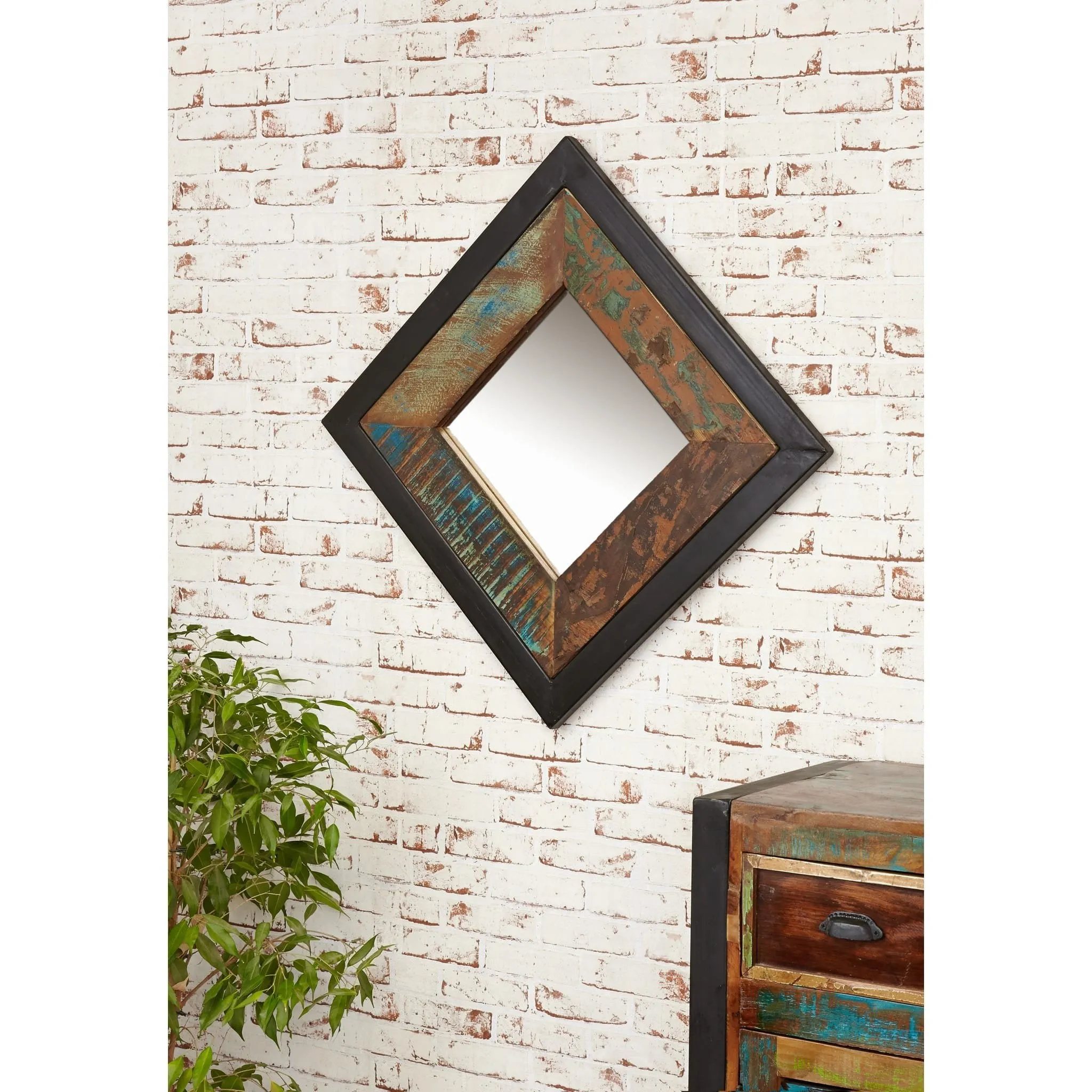 Urban Chic Mirror  small (Hangs landscape or portrait)