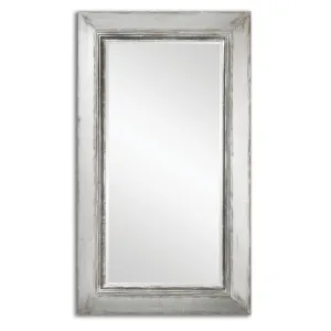 Uttermost's Lucanus Oversized Silver Mirror Designed by Grace Feyock