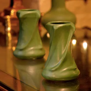 Weller Nouveau Vase Pair