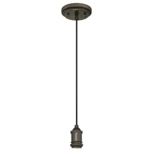 Westinghouse 6103200 1 Light Retro Mini Pendant Oil Rubbed Bronze Finish